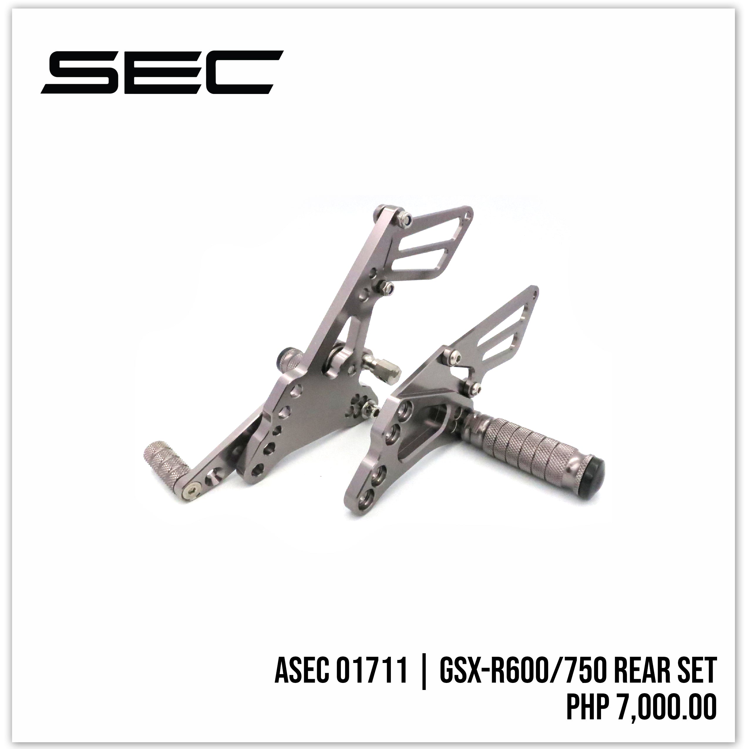 GSX-R600/750 Rear Set